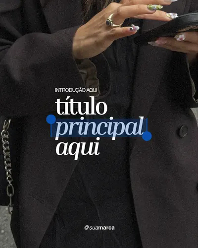 Template High Minimalism do Pack Canva Trinity, usado como capa do vídeo do pack